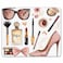SSOIU Makeup Mouse pad Aesthetic Mousepad Cute Office Decor MakeUp Women Desk Accessories MUA Mousepad Custom Present for Women 95 X 79 Inch 240mmX200mmX3mm