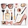 SSOIU Makeup Mouse pad Aesthetic Mousepad Cute Office Decor MakeUp Women Desk Accessories MUA Mousepad Custom Present for Women 95 X 79 Inch 240mmX200mmX3mm