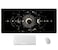 SSOIU Moon Phases Large Mouse Pad Full Desk XXL Extended Gaming Mouse Pad 355 X 157 Waterproof Desk Mat Stitched Edges NonSlip Laptop Computer Keyboard Mousepad for Office and Home