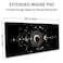 SSOIU Moon Phases Large Mouse Pad Full Desk XXL Extended Gaming Mouse Pad 355 X 157 Waterproof Desk Mat Stitched Edges NonSlip Laptop Computer Keyboard Mousepad for Office and Home