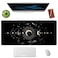 SSOIU Moon Phases Large Mouse Pad Full Desk XXL Extended Gaming Mouse Pad 355 X 157 Waterproof Desk Mat Stitched Edges NonSlip Laptop Computer Keyboard Mousepad for Office and Home