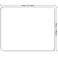 SSOIU Personalized Unique Design Oblong Shaped Mouse Pad Black and White Buffalo Plaids