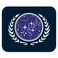 GRAPHICS &amp; Star Trek United Federation of Planets Logo Low Profile Thin Rubber Mouse Pad Mousepad