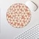 TNUW Trendy Boho Flower Minimalist Pattern Mouse Pad 79x79 InchNonSlip Rubber Base Mousepads for Dorm Office Home Desk Decor061