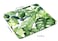 TSSOHU Tropical Palm Leaves Mouse Pad for Office ComputersLaptop with Designs Printed NonSlip Rubber Base Mousepad Gaming Mouse Pads95x79x012 Inch