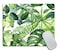 TSSOHU Tropical Palm Leaves Mouse Pad for Office ComputersLaptop with Designs Printed NonSlip Rubber Base Mousepad Gaming Mouse Pads95x79x012 Inch