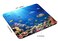 TSSOHU Underwater Scene with Coral Reef and Tropical Fish Mouse Pad for Office ComputersLaptop with Designs Printed NonSlip Rubber Base Mousepad Gaming Mouse Pads95x79x012 Inch