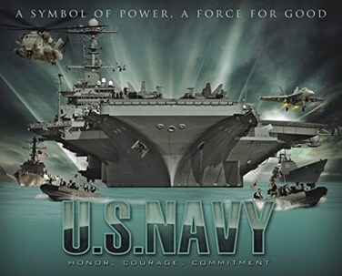 Mitchell Proffitt US Navy Honor Courage Commitment Mouse Pad