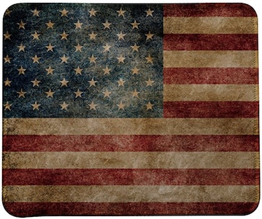 VIVIPOW Retro Style USA Flag Mouse Pad TM Retro USA