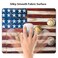 Wknoon Vintage Baseball Mouse Pad Rustic Wood Retro American Flag Design Mouse Pads