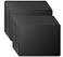 MROCO Essential Office Gaming Mouse Pad Bulk 12 Pack 85 x 11 in Black