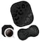BWEGRHE Black Leopard Ergonomic Wrist Rest Pad Cute Mouse Pad Cup Coaster Memory Foam with NonSlip Base 3Pcs Mousepad Desktop Supply Set Combo for Laptop Computer Gaming Office