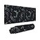 FFCrying Black Boho Magic Moon Large Gaming Mouse Pad XL Extended Desk Mat Full Desk Mousepad 315X118 One Size Black Boho Magic Moon
