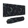 FFCrying Black Boho Magic Moon Large Gaming Mouse Pad XL Extended Desk Mat Full Desk Mousepad 315X118 One Size Black Boho Magic Moon