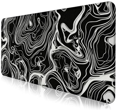 LQFIWSS Marble Patterned XL Gaming Mouse Pad Suitable for Office and Study Mouse Pads
