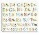 pingpi Alphabet Mouse Pad for Learning Tool for and Babies Large A to Z mosue pad NonSlip Mouse pad Gaming Mouse pad
