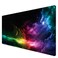 Benvo Extended Mouse Pad Large Gaming Mouse Pad 354x157x012 inch Computer Keyboard Mouse Mat NonSlip Mousepad Rubber Base and Stitched Edges for Game Players Office Study Aurora Light Pattern