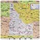 3dRose Print of Idaho Cities and State Map Mouse Pad mp1845871
