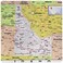 3dRose Print of Idaho Cities and State Map Mouse Pad mp1845871