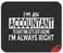 99WakeUp Novelty Accounting Mousepad Accountant Gift Mug Cup Mousemat 92 Inch Mouse Mats TShirt Gag