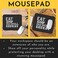 xPuffer Accountants Mousepad Accounting 9 Inch Mouse Pad Gift Payroll Math Accountant CPA Bookkeeper Gift Funny Black Poster Mousemat