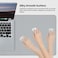 ALOANES Waterproof Mouse Pad with Durable Stitched Edge Gaming Keyboard NonSlip Rubber Base Mouse Mat Extended Desk pad for Gamer Office Home Gray Mousepad 2XL315x 157 x012