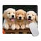 Amcove Cute Dogs Mouse pad Golden Retriever Dogs Puppies Mousepad Non Slip Rubber Gaming Mouse Pad Rectangle Mouse Pads for Computers Laptop