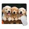 Amcove Cute Dogs Mouse pad Golden Retriever Dogs Puppies Mousepad Non Slip Rubber Gaming Mouse Pad Rectangle Mouse Pads for Computers Laptop