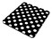 Amcove Cute Mouse Pad CustomPolka Dot Pattern in Black and White Design Customized Rectangle NonSlip Rubber Mousepad Gaming Mouse Pad