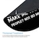 Amcove Dog Quote Round Mouse Pad Dogs Make Me Happy People Not So Much Funny Letter Black White Customized Round NonSlip Rubber Mousepad Gaming Mouse Pad 79X79 inch