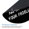 Amcove Funny Saying Round Mouse Pad Let Me Drop Everything and Work On Your Problem Gaming Mouse Pad Mat Mousepad with NonSlip Rubber Backed