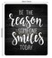 Amcove Inspirational Quote Rustic Black Wood Mouse Pad Be The Reason Someone Smiles Today Positive Motivational Quotes White and Black Mouse Pads