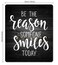 Amcove Inspirational Quote Rustic Black Wood Mouse Pad Be The Reason Someone Smiles Today Positive Motivational Quotes White and Black Mouse Pads