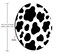 Amcove Mouse Pad Cow Texture Pattern Round Mousepad NonSlip Rubber Base Customized Gaming Mouse Mat for Laptop Computer PC