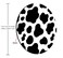 Amcove Mouse Pad Cow Texture Pattern Round Mousepad NonSlip Rubber Base Customized Gaming Mouse Mat for Laptop Computer PC