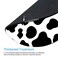 Amcove Mouse Pad Cow Texture Pattern Round Mousepad NonSlip Rubber Base Customized Gaming Mouse Mat for Laptop Computer PC
