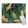 Amcove Mouse pad Leopard Mousepad Plants Office Decor for Women Men Desk Accessories Leopards and Tropical Leaves Mousepad Present for Coworker