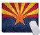 Amcove Office Mouse Pad Custom State Flag of Arizona with Distressed Vintage Textures Background Personality Desings Gaming Mouse Pad 95 X 79 Inch 240mmX200mmX3mm