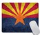Amcove Office Mouse Pad Custom State Flag of Arizona with Distressed Vintage Textures Background Personality Desings Gaming Mouse Pad 95 X 79 Inch 240mmX200mmX3mm