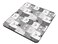 Amcove Office Mousepad Rectangle Mousepad Funny Grey Cats Mouse pad Cats Desk Rubber Gaming Mat 95 X 79 Inch 240mmX200mmX3mm