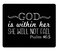 Amcove Psalm 465 God is Within HerShe Will not Fall Bible Verse Mousepad NonSlip Rubber Gaming Mouse Pad Rectangle Mouse Pads for Computers Laptop