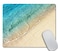 Amcove Summer Beach Mouse Pad Blue Ocean Sand Design Beige Mousepad Office Decor Desktop Accessories Desk Mouse Mat