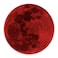pingpi Anti Slip Planet Mouse Mat for Desktops Laptops Customized Round Rubber Mouse Pad for Office Home Blood Moon Concept of a Red Full Moon Round Mouse Pad 20CM