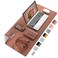 Aothia DoubleSided PU Leather Desk Pad NonSlip Large Mouse Pad Desk Mat for Office Home Waterproof Easy to Clean Durable DualSided SurfaceBrown 236 x 137