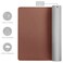 Aothia DoubleSided PU Leather Desk Pad NonSlip Large Mouse Pad Desk Mat for Office Home Waterproof Easy to Clean Durable DualSided SurfaceBrown 236 x 137