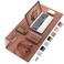 Aothia DoubleSided PU Leather Desk Pad NonSlip Large Mouse Pad Desk Mat for Office Home Waterproof Easy to Clean Durable DualSided SurfaceBrown 236 x 137