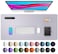 Aothia Large PU Leather Desk Pad Protector NonSlip Mouse Pad Writing Mat for OfficeHome Waterproof Easy to Clean 236 x 137 Smoky Lavender