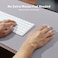 Aothia Large PU Leather Desk Pad Protector NonSlip Mouse Pad Writing Mat for OfficeHome Waterproof Easy to Clean 236 x 137 Smoky Lavender