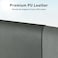 Aothia Leather Desk Pad Protector Large Mouse Pad Office Desk Mat NonSlip PU Leather Desk Blotter Laptop Desk Pad Waterproof Desk Writing Pad for Office and Home Jungle Green 236 x 137