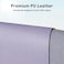Aothia Leather Desk Pad Protector Mouse Pad Office Desk Mat NonSlip PU Leather Desk Blotter Laptop Desk Pad Waterproof Desk Writing Pad for Office and Home 315 x 157 Lavender